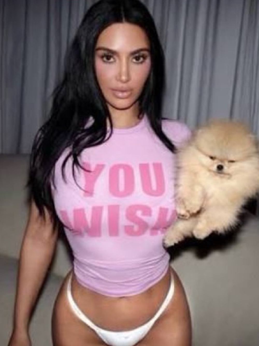 NWT SKIMS Viral You Wish Fits Everybody Tee